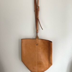 Leather Bucket Bag